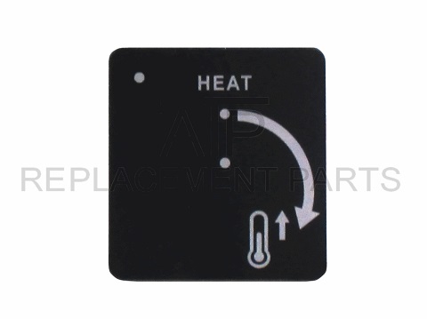 E2NN18C360AB TEMPERATURE CONTROL DECAL fits FORD 5600-TW35