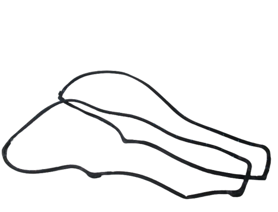 D8NN9420530AC Cab Door Molding L&R for Ford (PAIR) 2600, 3600, 4100, 4600, 5600, 5610, 6600, 6610, 6700, 6710, 7600, 7610, 7700, 7710, 7910 8210 - Image 2