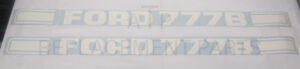 SML31082KIT FORD AG LOADER DECALS COMPLETE (1981-1999)